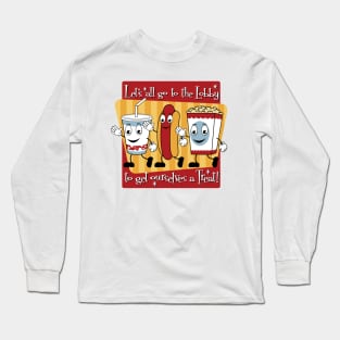 Let's all go to the lobby Long Sleeve T-Shirt